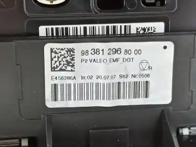 Second-hand car spare part multifunction display for peugeot 208 ii (ub_, up_, uw_, uj_) 1.5 bluehdi 100 oem iam references 9838129680  