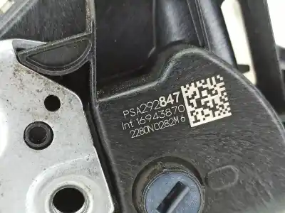 Автозапчасти б/у замок передней правой двери за peugeot 208 ii (ub_, up_, uw_, uj_) 1.5 bluehdi 100 ссылки oem iam 292847  