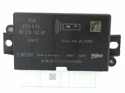 Pezzo di ricambio per auto di seconda mano modulo elettronico per peugeot 208 ii (ub_, up_, uw_, uj_) 1.5 bluehdi 100 riferimenti oem iam 9837674280  