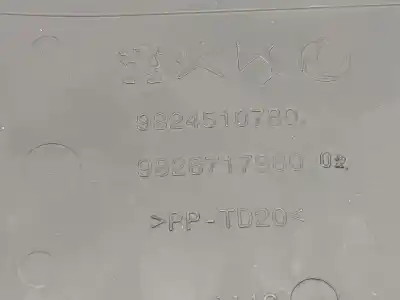 Second-hand car spare part fuse box unit for peugeot 208 ii (ub_, up_, uw_, uj_) 1.5 bluehdi 100 oem iam references 9824510780  