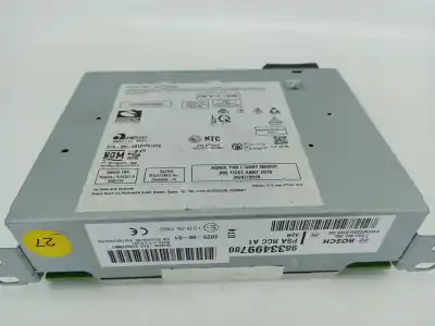 Second-hand car spare part gps navigation system for peugeot 208 ii (ub_, up_, uw_, uj_) 1.5 bluehdi 100 oem iam references 9833499780  