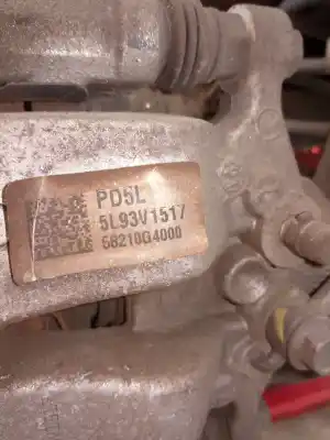 Автозапчастина б/у задній лівий гальмівний супорт для hyundai i30 (pde, pd, pden) 1.0 t-gdi посилання на oem iam 58210g4000  