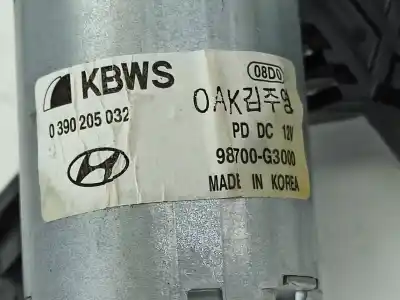 Автозапчастина б/у двигатель заднього склоочисника для hyundai i30 (pde, pd, pden) 1.0 t-gdi посилання на oem iam 98700g3000  