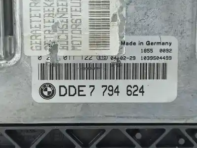 Second-hand car spare part ecu engine control for bmw 3 compact (e46) 320 td oem iam references 7795395  