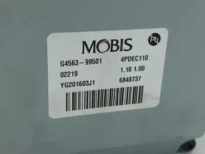 Автозапчастина б/у електронний модуль для hyundai i30 (pde, pd, pden) 1.0 t-gdi посилання на oem iam g456399501  