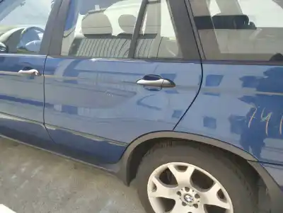 Peça sobressalente para automóvel em segunda mão porta do automóvel traseira esquerda por bmw x5 (e53) 3.0 i referências oem iam 