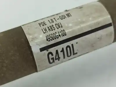 Автозапчастина б/у передня ліва трансмісія для hyundai i30 (pde, pd, pden) 1.0 t-gdi посилання на oem iam 49500g4100  