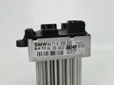 Peça sobressalente para automóvel em segunda mão resistência sofagem chauffage por bmw 3 compact (e46) 320 td referências oem iam 6920365  