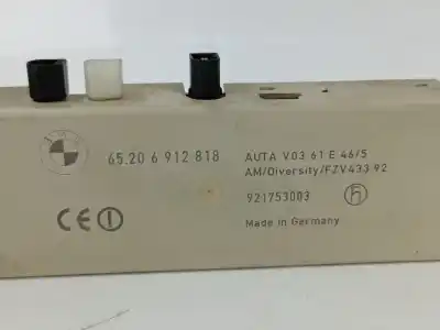 Peça sobressalente para automóvel em segunda mão antena por bmw 3 compact (e46) 320 td referências oem iam 6912818  