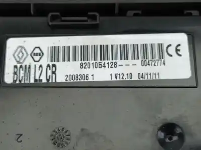 Автозапчастина б/у електронний модуль для renault clio iii (br0/1, cr0/1) 1.5 dci посилання на oem iam 8201054128  