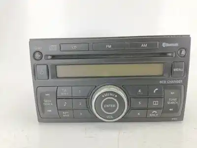 İkinci el araba yedek parçası ses sistemi / radyo cd için nissan qashqai / qashqai +2 i (j10, nj10, jj10e) 2.0 dci a las 4 ruedas oem iam referansları 28185jd40a  
