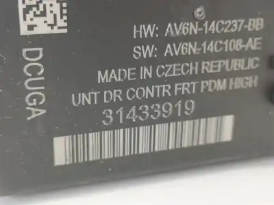 Автозапчасти б/у электронный модуль за volvo v40 hatchback (525) d2 ссылки oem iam 31433919  