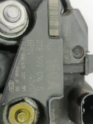Автозапчастина б/у генератор для audi a4 b6 (8e2) 2.0 посилання на oem iam 078903016s  