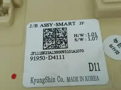 Second-hand car spare part fuse box unit for kia optima (jf) 1.7 crdi oem iam references 91950d4111  