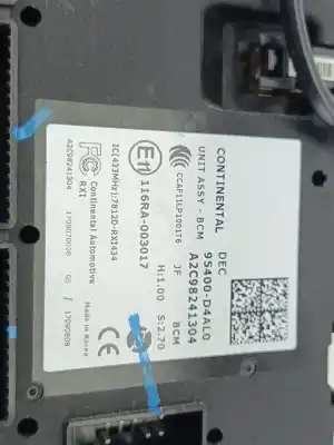 Second-hand car spare part electronic module for kia optima (jf) 1.7 crdi oem iam references 95400d4al0  