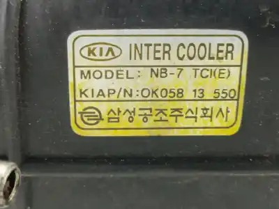 Автозапчасти б/у интеркулер за ssangyong actyon i 200 xdi 4wd ссылки oem iam 0k05813550  