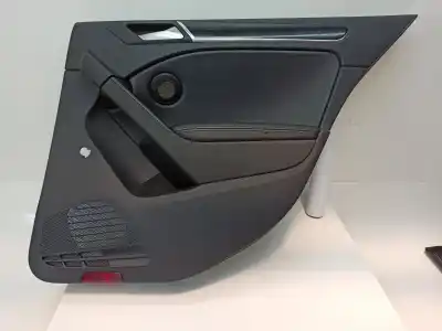 Peça sobressalente para automóvel em segunda mão forra / revestimento da porta traseira direita por volkswagen golf vi (5k1) 2.0 tdi referências oem iam 5k6867212