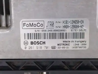 Автозапчастина б/у ебу контролер двигуна для ford ecosport 1.0 ecoboost посилання на oem iam h1b112a650ea  