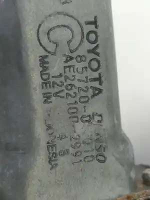 Автозапчастина б/у двигатель переднього ліва вікна для toyota hilux vii pick-up (_n1_, _n2_, _n3_) 2.5 d-4d 4wd (kun25) посилання на oem iam 857200k010  