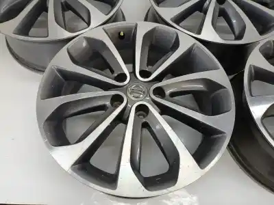 İkinci el araba yedek parçası tekerlek seti için nissan qashqai / qashqai +2 i (j10, nj10, jj10e) 1.5 dci oem iam referansları 18x61/2jh240  