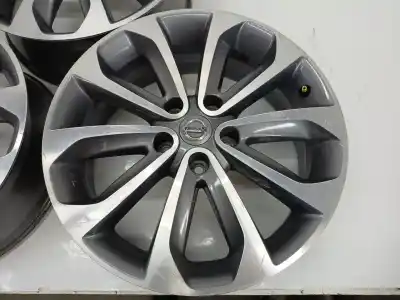 İkinci el araba yedek parçası tekerlek seti için nissan qashqai / qashqai +2 i (j10, nj10, jj10e) 1.5 dci oem iam referansları 18x61/2jh240  
