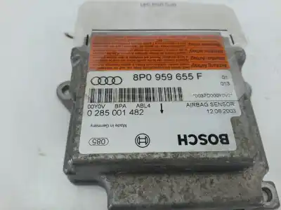 Автозапчастина б/у блок управління подушками безпеки для audi a3 (8p1) 2.0 tdi 16v посилання на oem iam 8p0959655f  
