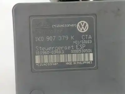Автозапчастина б/у абс для audi a3 (8p1) 2.0 tdi 16v посилання на oem iam 1k0907379k  