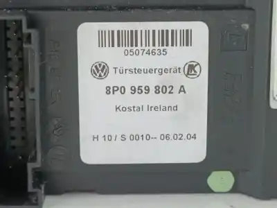 Автозапчастина б/у двигатель переднього правого скла для audi a3 (8p1) 2.0 tdi 16v посилання на oem iam 8p0959802a  