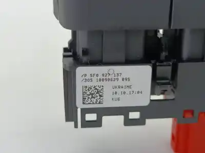 Автозапчастина б/у вимикач для seat leon (5f1) 1.4 tsi посилання на oem iam 5f0927137  
