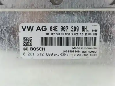 Автозапчасти б/у блок управления двигателем за seat leon (5f1) 1.4 tsi ссылки oem iam 04e907309bh  