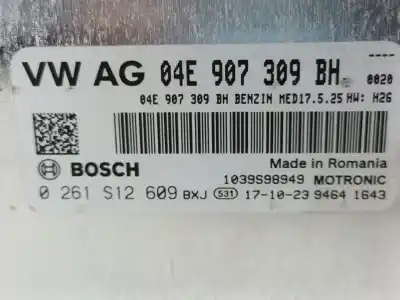 Автозапчасти б/у блок управления двигателем за seat leon (5f1) 1.4 tsi ссылки oem iam 04e907309bh  