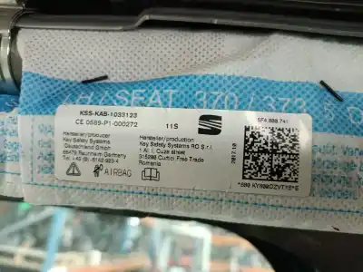 Автозапчастина б/у передня ліва подушка безпеки для seat leon (5f1) 1.4 tsi посилання на oem iam 5f4880741  