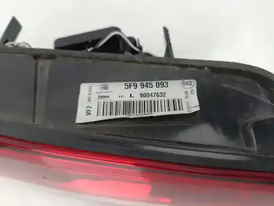 Автозапчасти б/у внутренний левый задний фонарь за seat leon (5f1) 1.4 tsi ссылки oem iam 5f9945093  