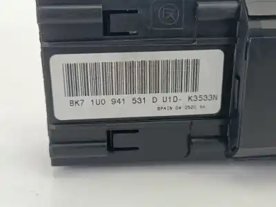 Автозапчастина б/у управління світлом для skoda fabia ii (542) 1.2 посилання на oem iam 1u0941531d  