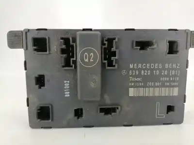Pezzo di ricambio per auto di seconda mano modulo elettronico per mercedes vito (w639) basic, combi 109 cdi compacto (639.601) riferimenti oem iam 6398201026  