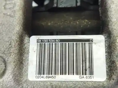 Автозапчастина б/у задній правий гальмівний супорт для peugeot 508 ii (fb_, fh_, f3_) 1.5 bluehdi 130 (fbyhzj, fbyhzr) посилання на oem iam 9819059480  