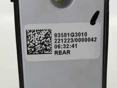 Second-hand car spare part right front power window switch for hyundai i30 ranchera familiar (pde) 1.0 t-gdi oem iam references 93581g3010  