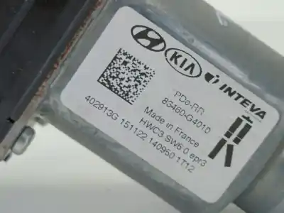 Автозапчасти б/у мотор заднего правого стекла за hyundai i30 ranchera familiar (pde) 1.0 t-gdi ссылки oem iam 83460g4010  