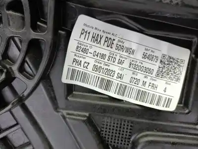 Second-hand car spare part passenger side right window regulator for hyundai i30 ranchera familiar (pde) 1.0 t-gdi oem iam references 82480g4180  