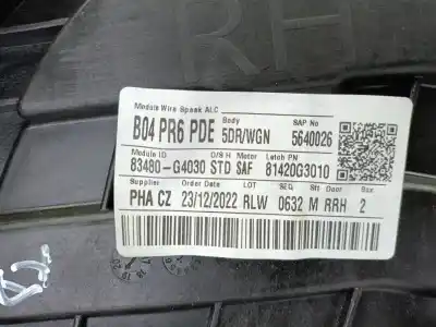 Автозапчасти б/у задний правый стеклорегулятор за hyundai i30 ranchera familiar (pde) 1.0 t-gdi ссылки oem iam 83480g4030  