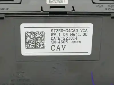 Second-hand car spare part climate control for hyundai i30 ranchera familiar (pde) 1.0 t-gdi oem iam references 97250g4ca0  