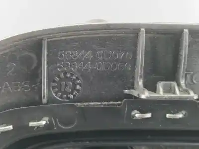 Автозапчасти б/у накладка рычага передач за toyota yaris (_p13_) 1.4 d (nlp130_) ссылки oem iam 588440d070  