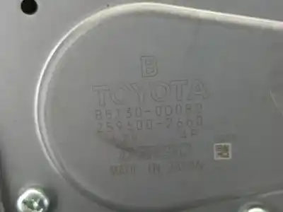 Автозапчасти б/у мотор заднего стеклоочистителя за toyota yaris (_p13_) 1.4 d (nlp130_) ссылки oem iam 851300d080  