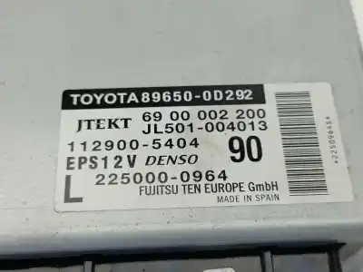 Автозапчасти б/у блок управления рулевой колонки за toyota yaris (_p13_) 1.4 d (nlp130_) ссылки oem iam 896500d292  