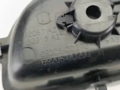 Автозапчасти б/у внутренняя задняя правая ручка за toyota yaris (_p13_) 1.4 d (nlp130_) ссылки oem iam 692050d270  