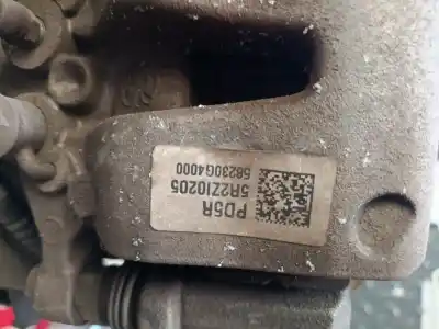 Автозапчасти б/у задний правый тормозной суппорт за hyundai i30 ranchera familiar (pde) 1.0 t-gdi ссылки oem iam 5r2z10205  