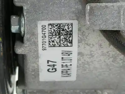 Peça sobressalente para automóvel em segunda mão compressor de ar condicionado a/a a/c por hyundai i30 ranchera familiar (pde) 1.0 t-gdi referências oem iam 97701g4700  