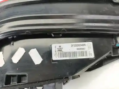 Автозапчасти б/у внутренний левый задний фонарь за renault megane iv fastback (b9a/m/n_) 1.2 tce 100 (b9ms) ссылки oem iam 265550248r  