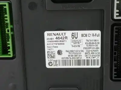 Second-hand car spare part electronic module for renault megane iv fastback (b9a/m/n_) 1.2 tce 100 (b9ms) oem iam references 284b14642r  