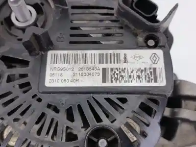 Автозапчастина б/у генератор для renault megane iv fastback (b9a/m/n_) 1.2 tce 100 (b9ms) посилання на oem iam 231008040r  